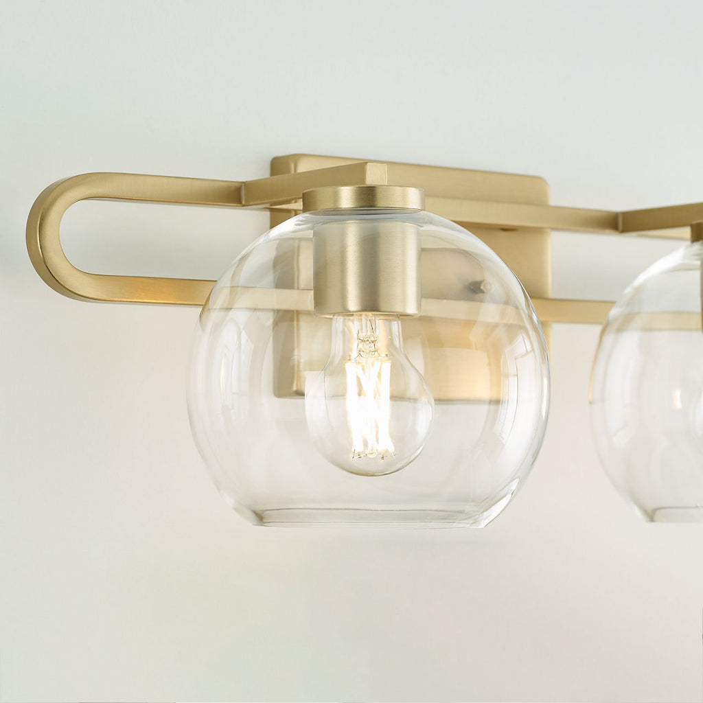 Codyn Two Light Wall / Bath Satin Brass