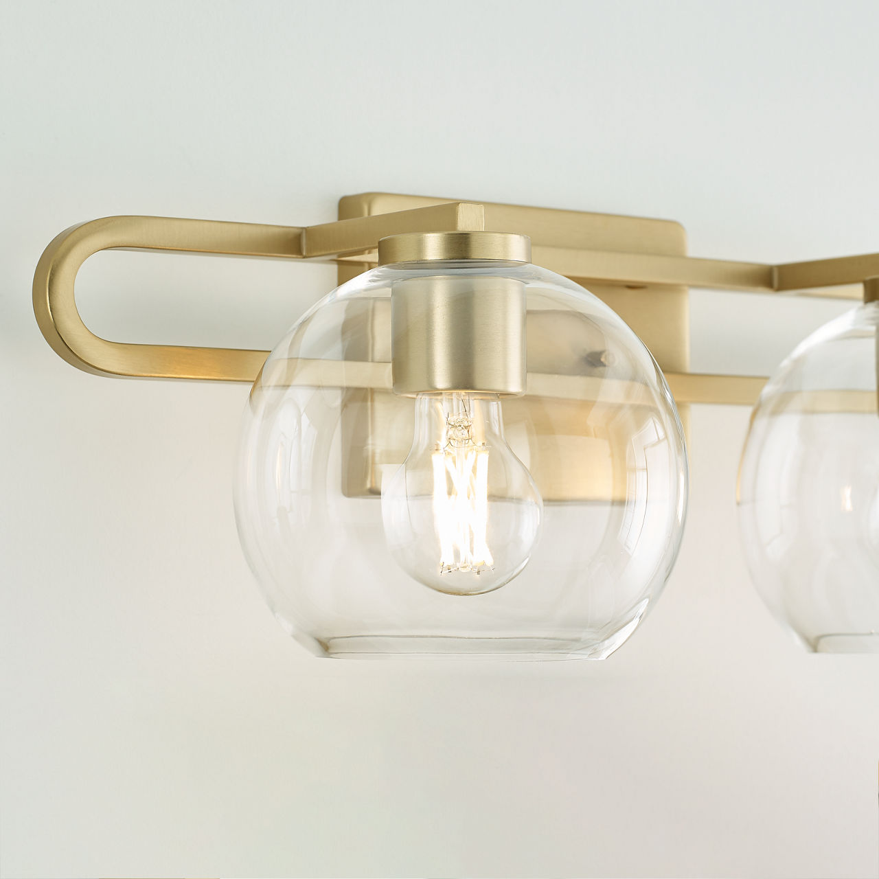 Codyn Two Light Wall / Bath Satin Brass