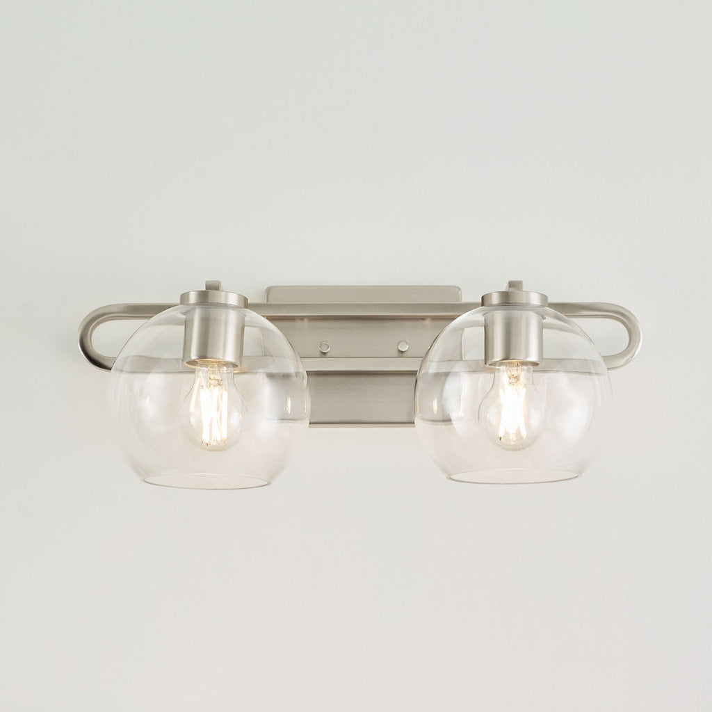 Codyn Two Light Wall / Bath Brushed Nickel