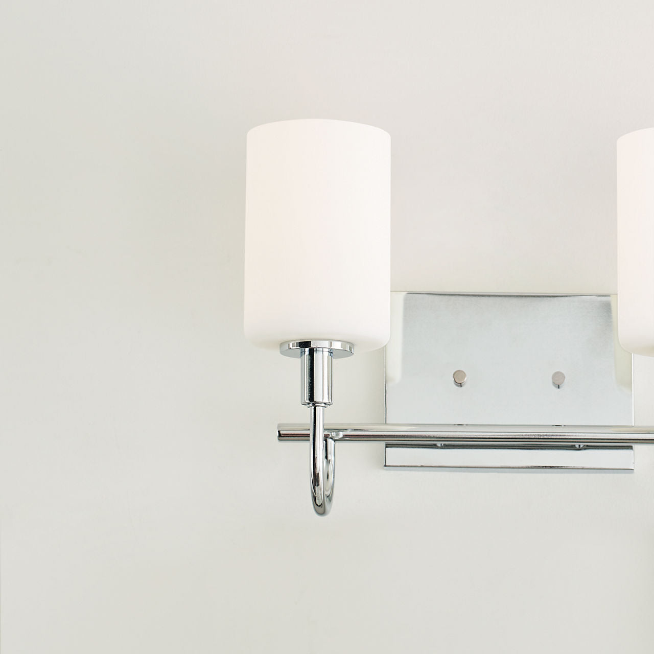 Oak Moore Two Light Wall / Bath Chrome