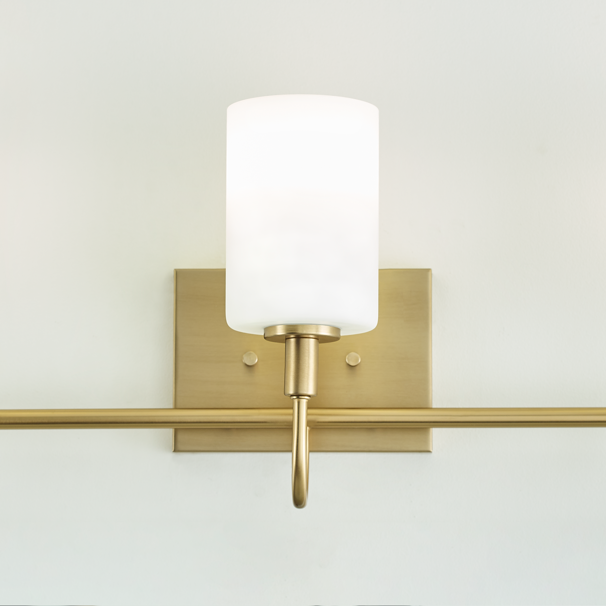 Oak Moore Three Light Wall / Bath Satin Brass