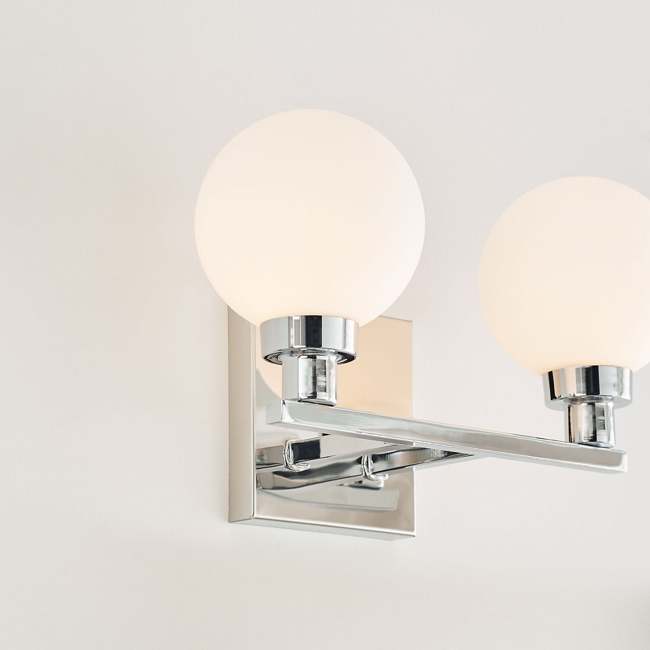 Clybourn Two Light Wall / Bath Chrome