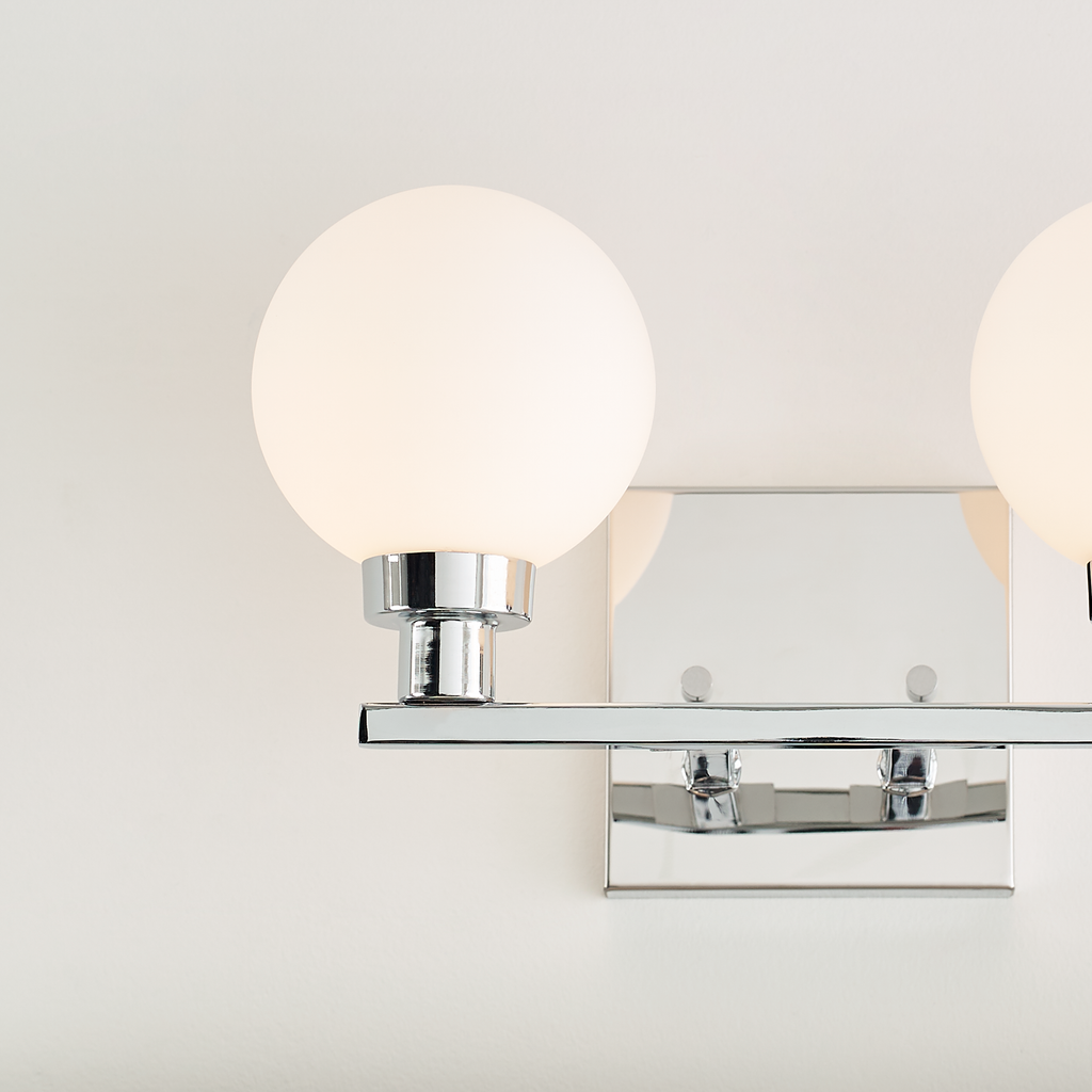 Clybourn Two Light Wall / Bath Chrome