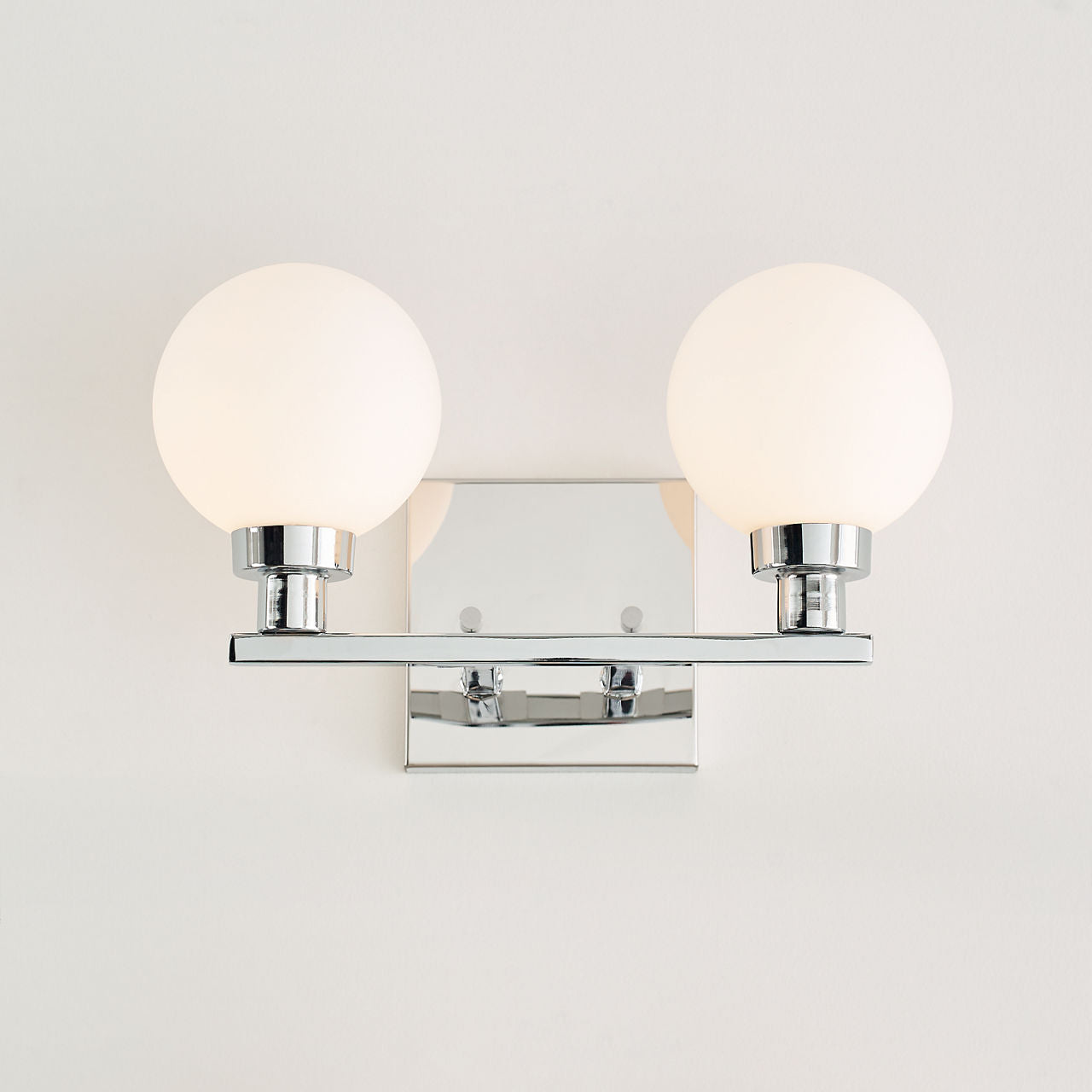 Clybourn Two Light Wall / Bath Chrome