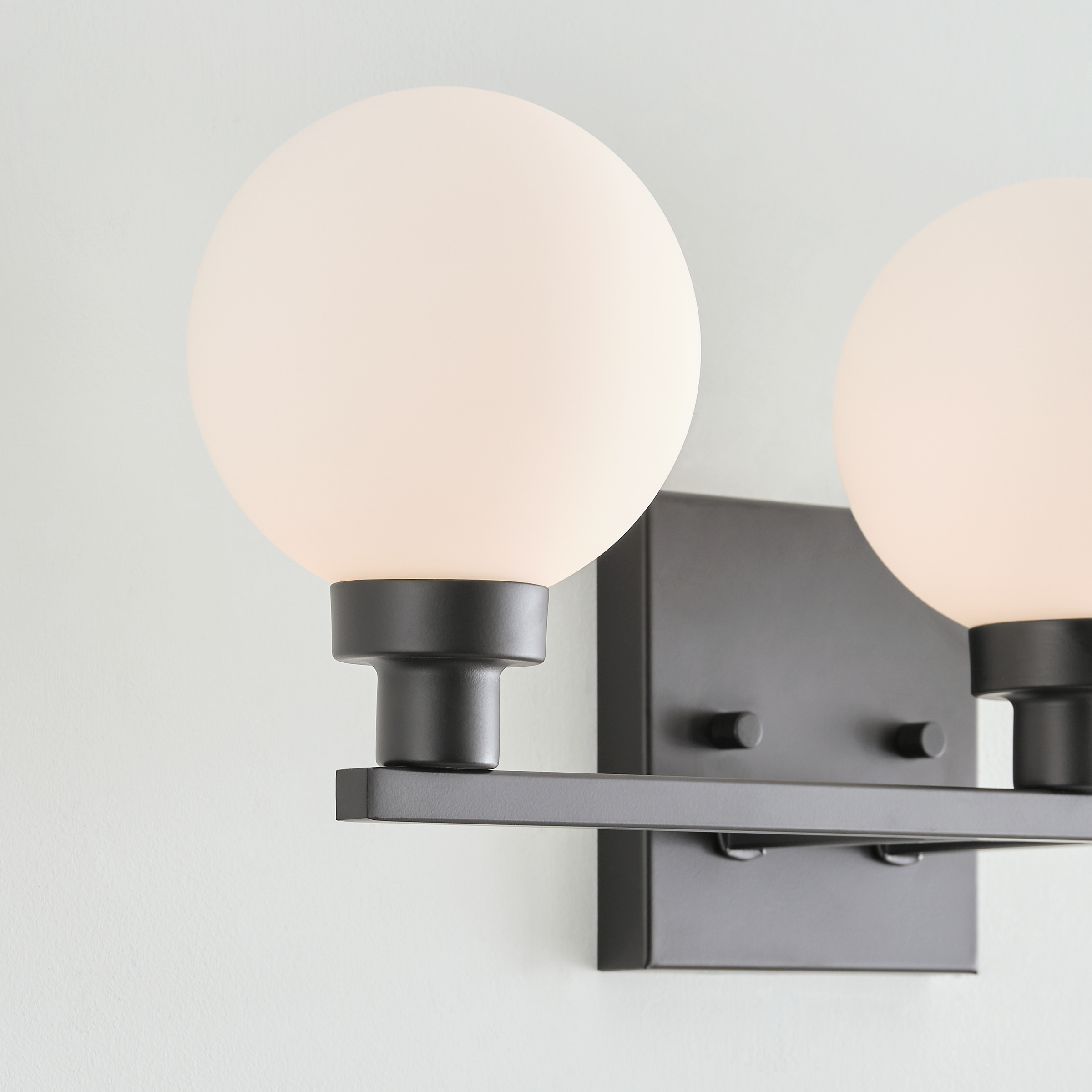 Clybourn Three Light Wall / Bath Midnight Black
