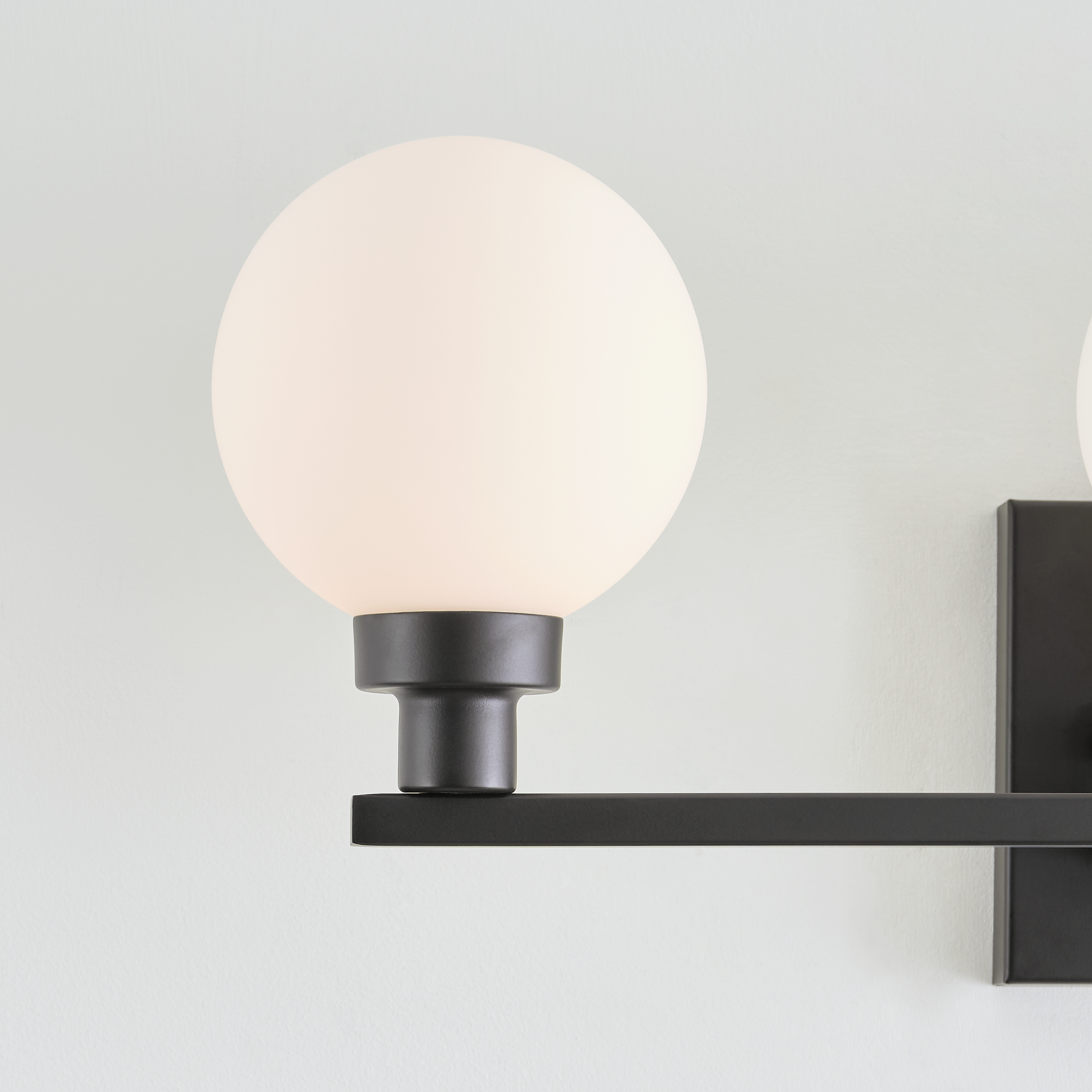 Clybourn Three Light Wall / Bath Midnight Black