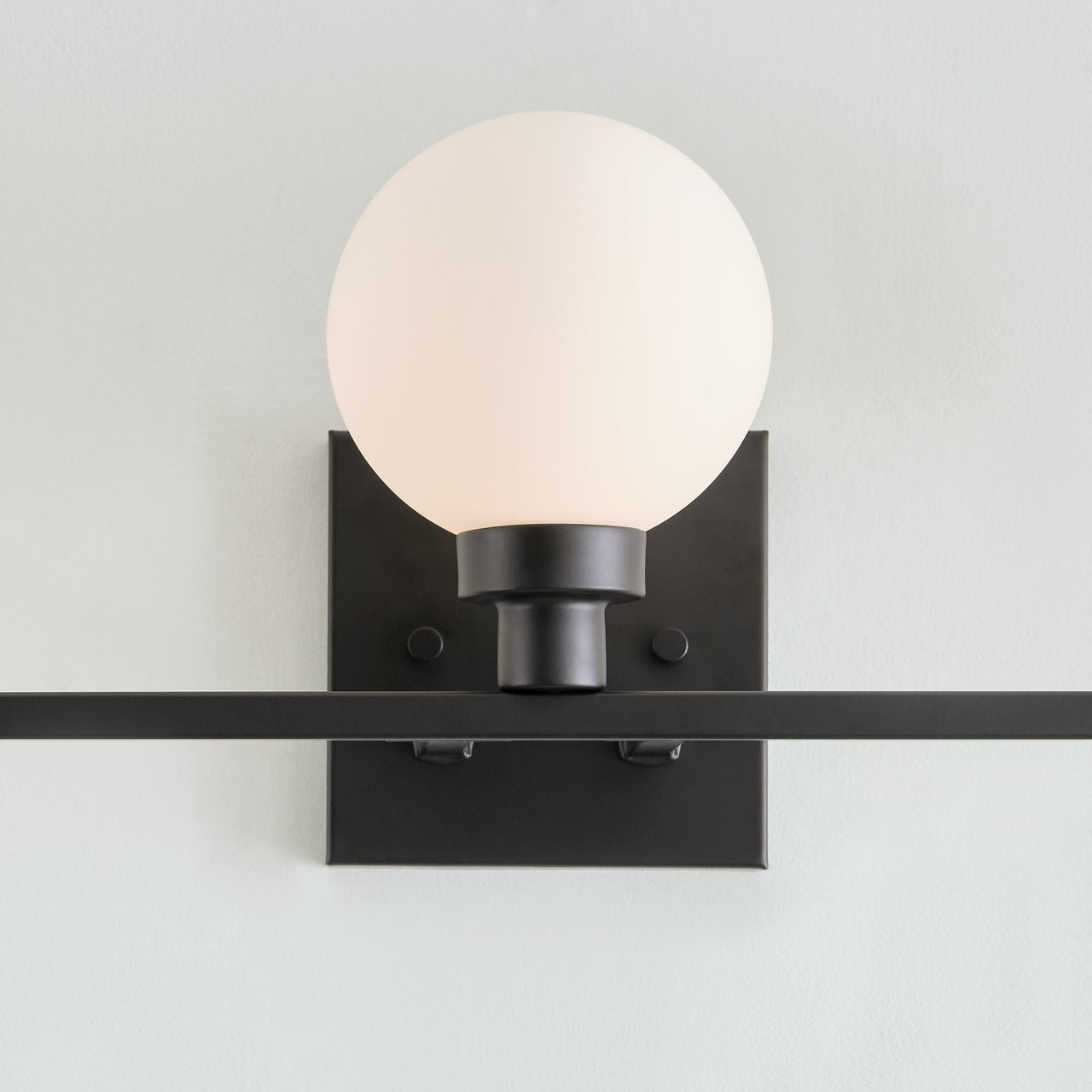 Clybourn Three Light Wall / Bath Midnight Black