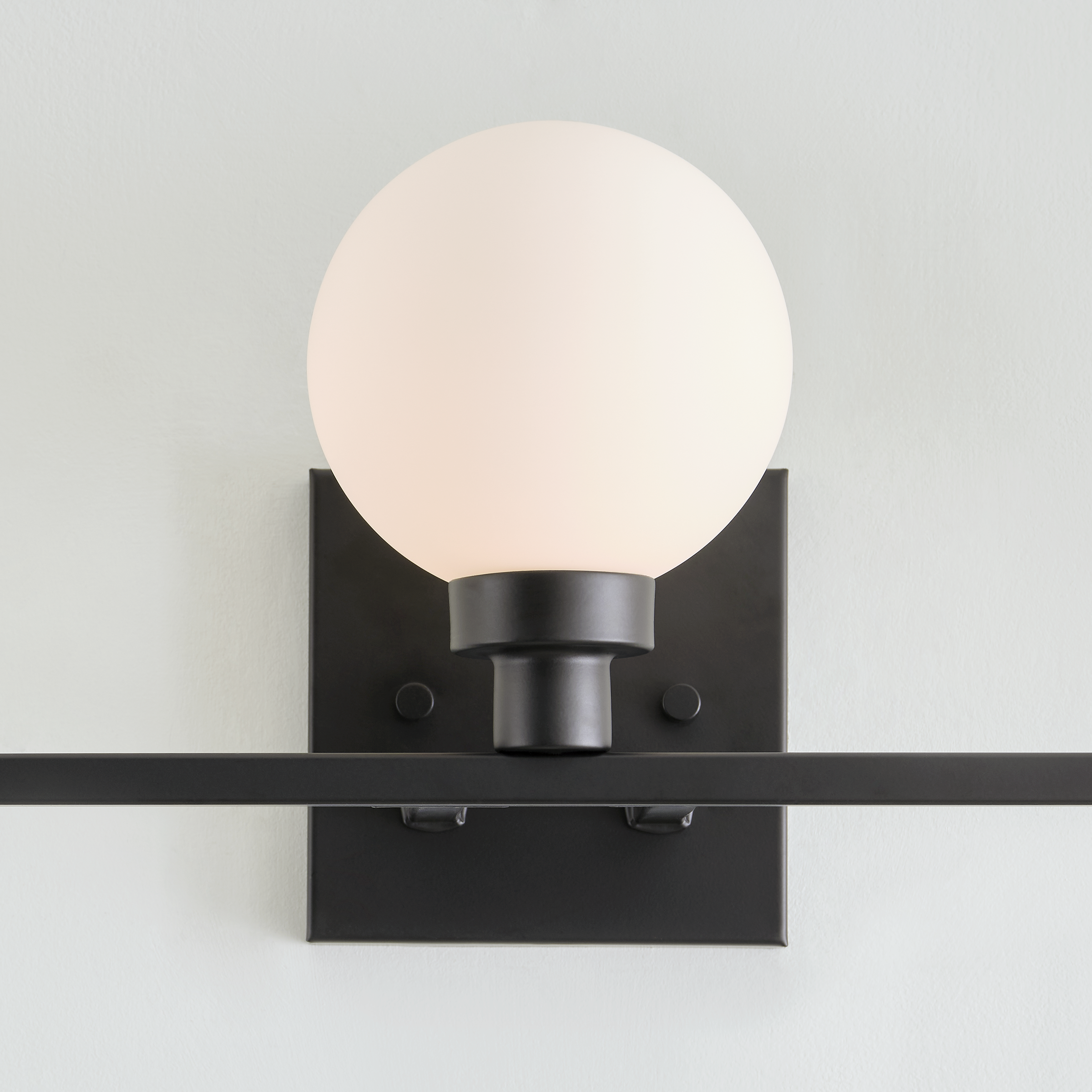 Clybourn Three Light Wall / Bath Midnight Black