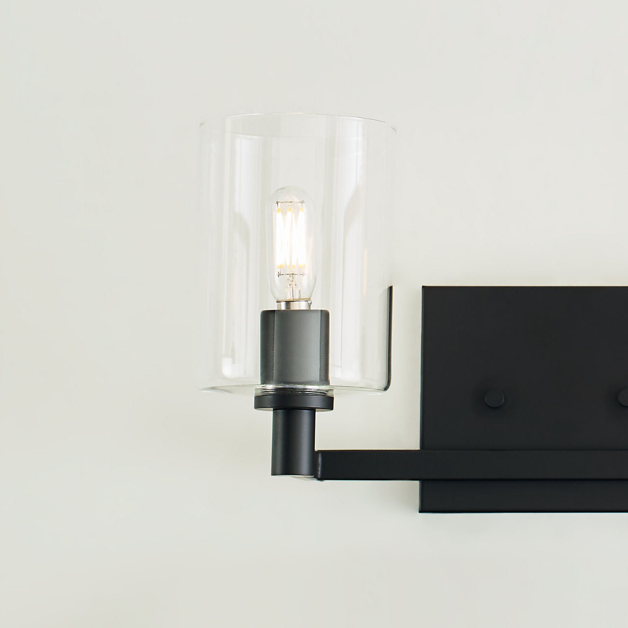 Fullton Two Light Wall / Bath Midnight Black