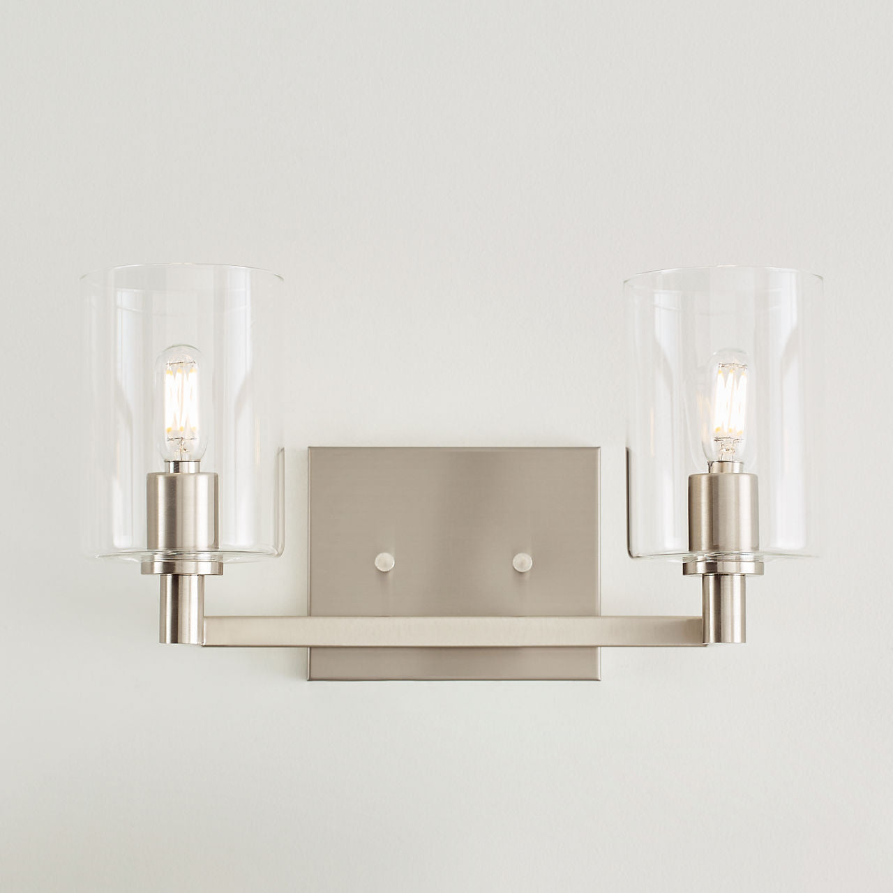 Fullton Two Light Wall / Bath Brushed Nickel