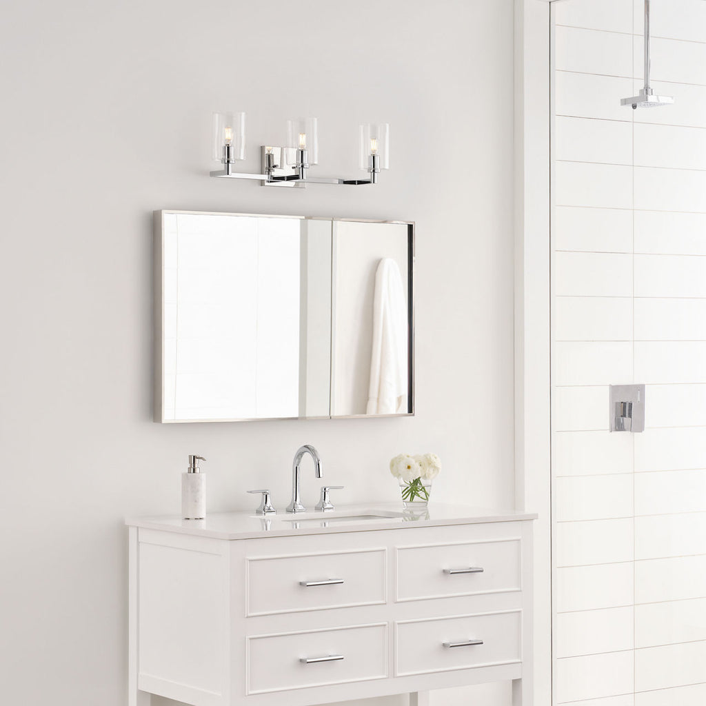 Fullton Three Light Wall / Bath Chrome