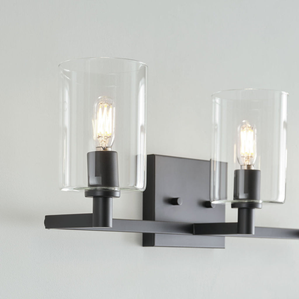 Fullton Three Light Wall / Bath Midnight Black