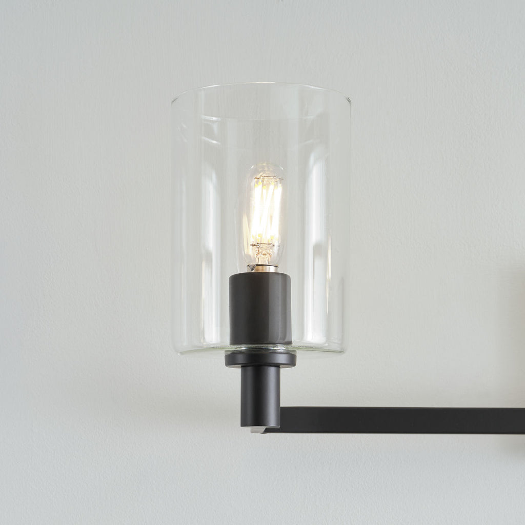 Fullton Three Light Wall / Bath Midnight Black