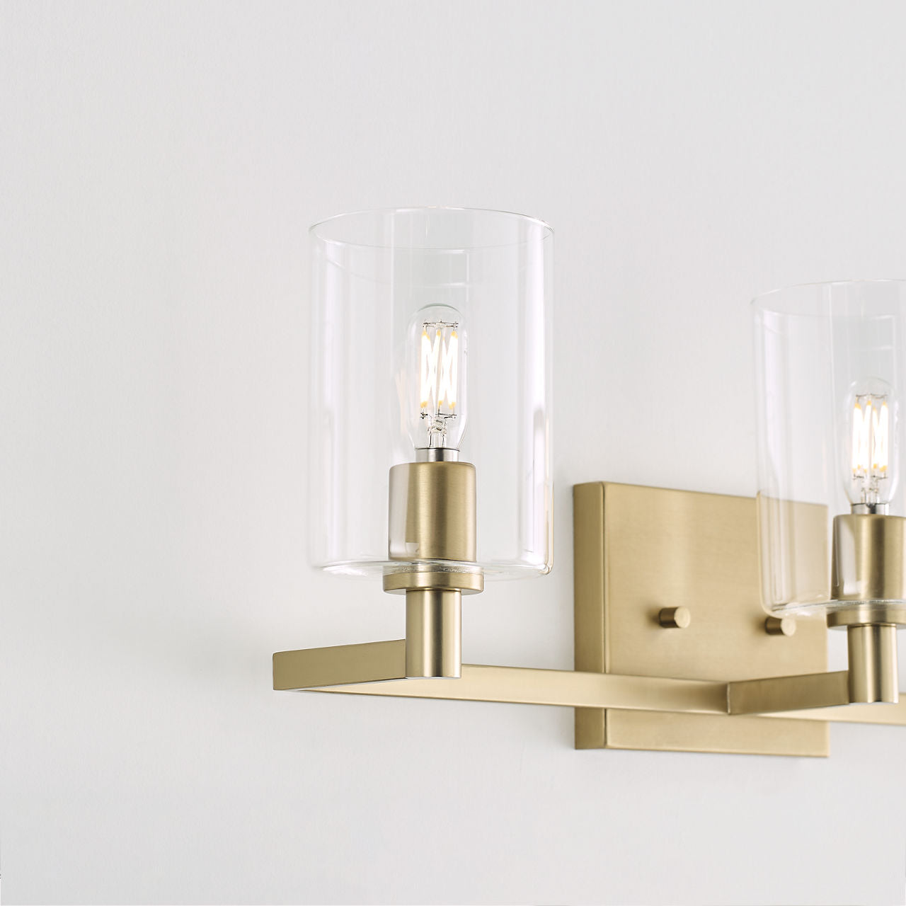 Fullton Three Light Wall / Bath Satin Brass