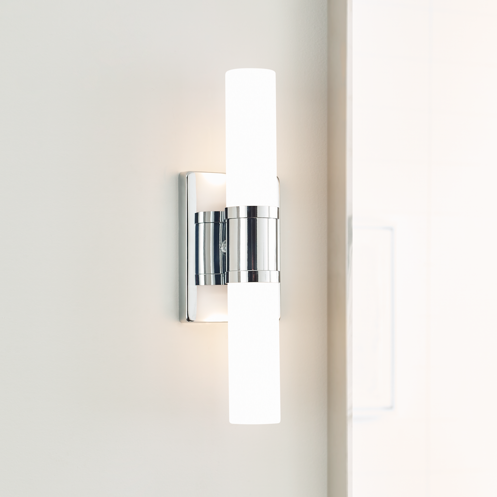 Keaton Small Two Light Wall / Bath Chrome