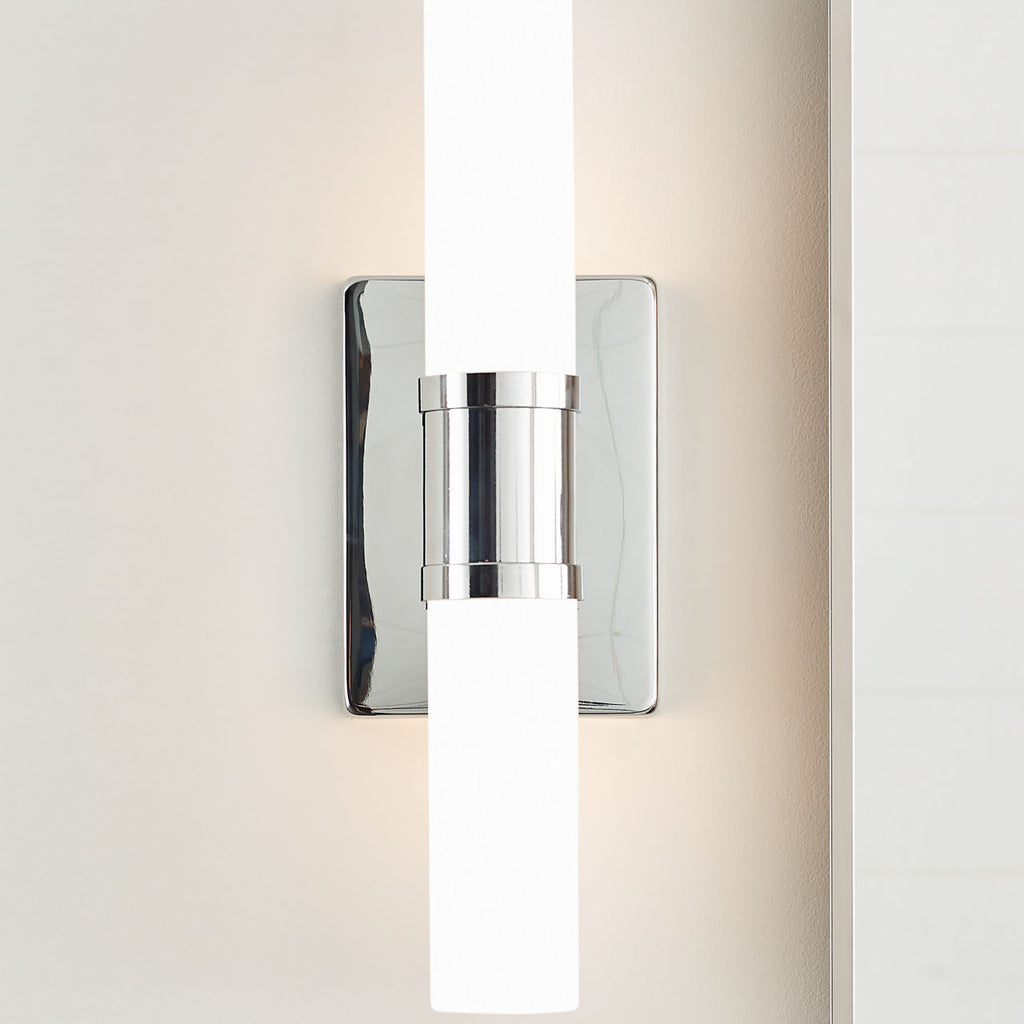 Keaton Small Two Light Wall / Bath Chrome