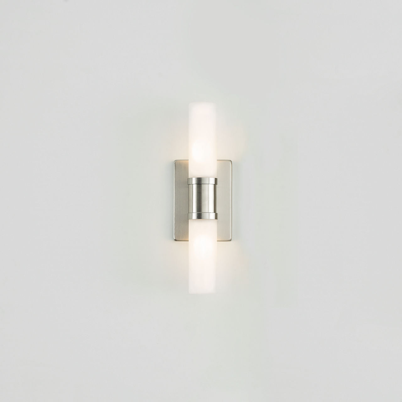 Keaton Small Two Light Wall / Bath Brushed Nickel