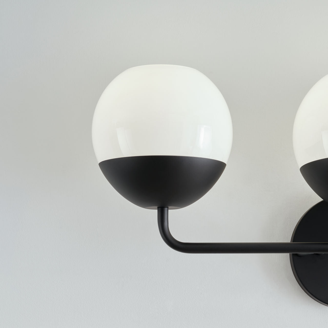 Alvin Three Light Wall / Bath Midnight Black