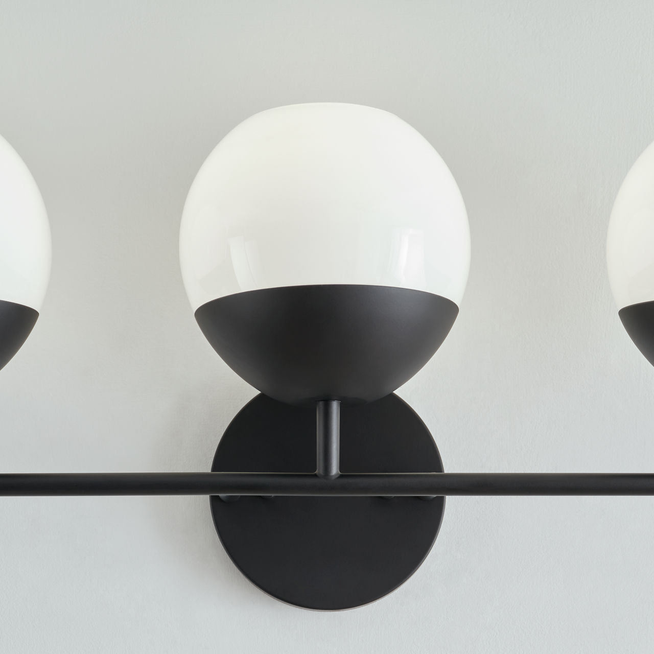 Alvin Three Light Wall / Bath Midnight Black