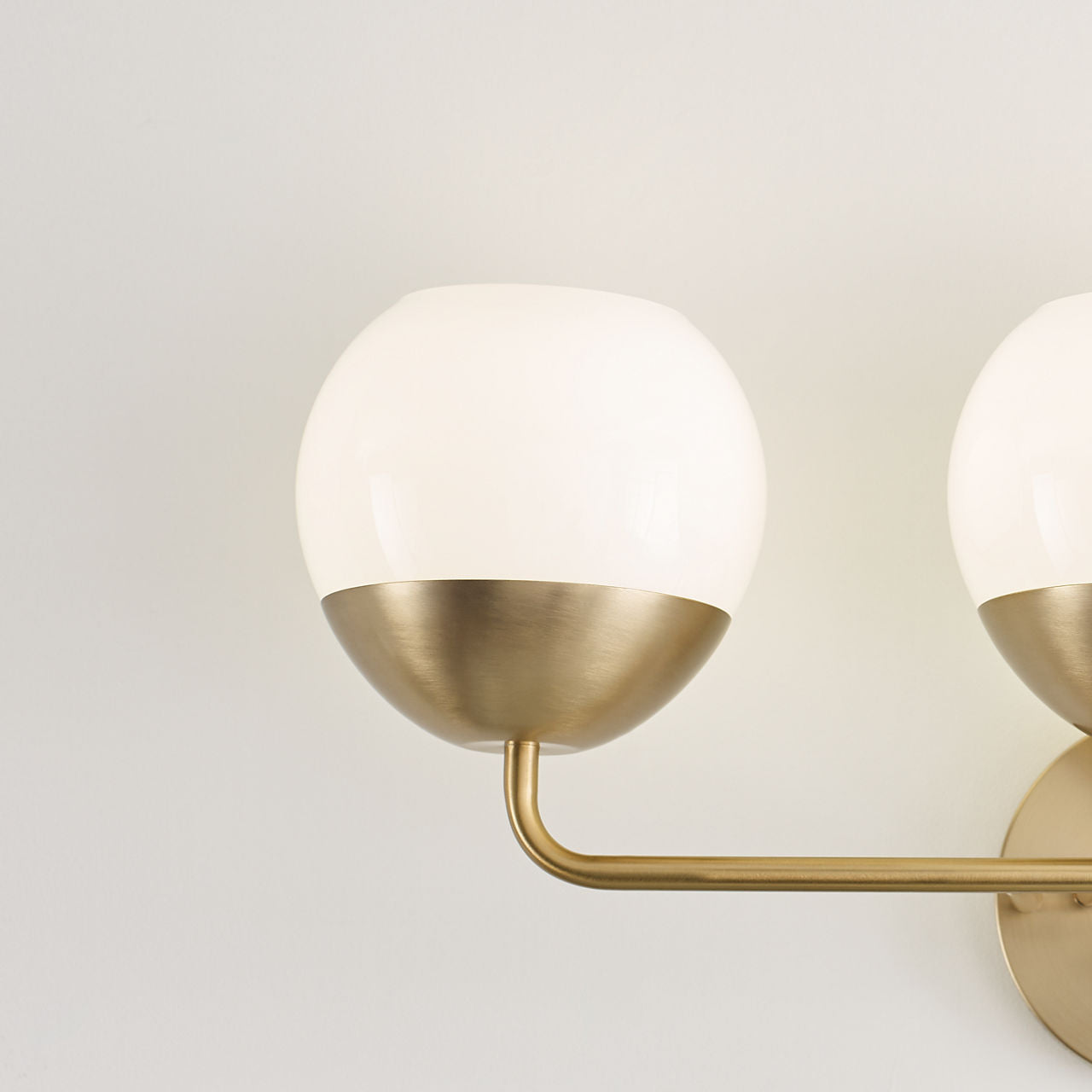Alvin Three Light Wall / Bath Satin Brass