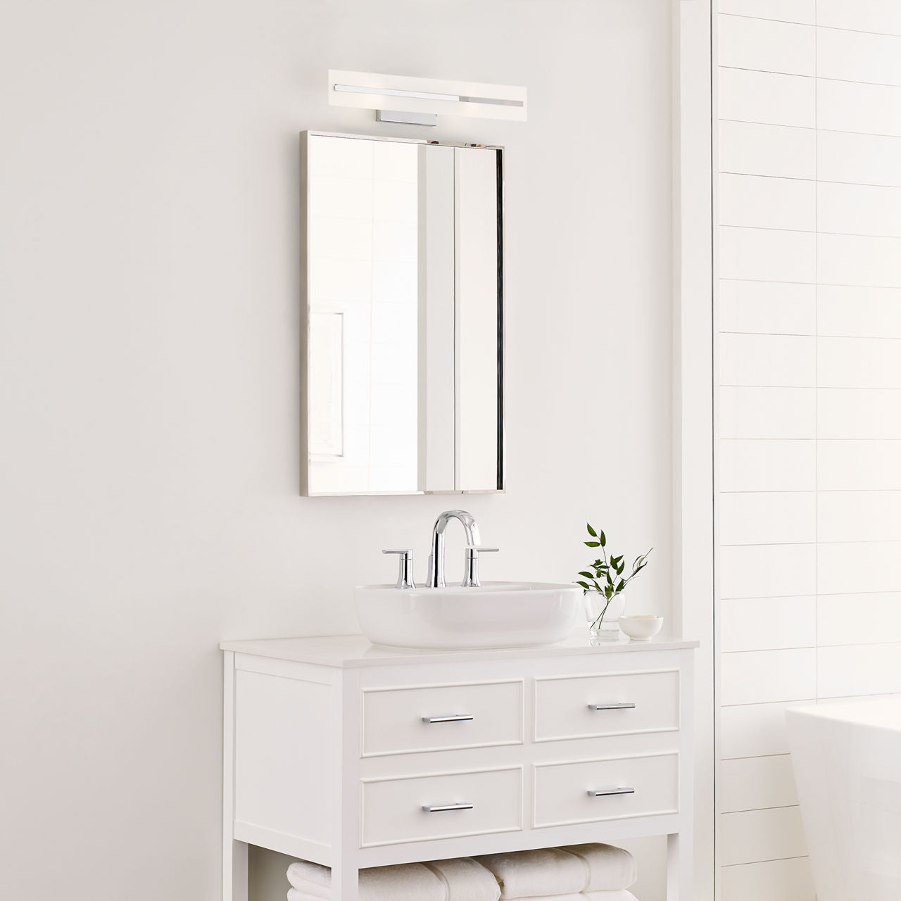 Dex Medium Two Light Wall / Bath Chrome