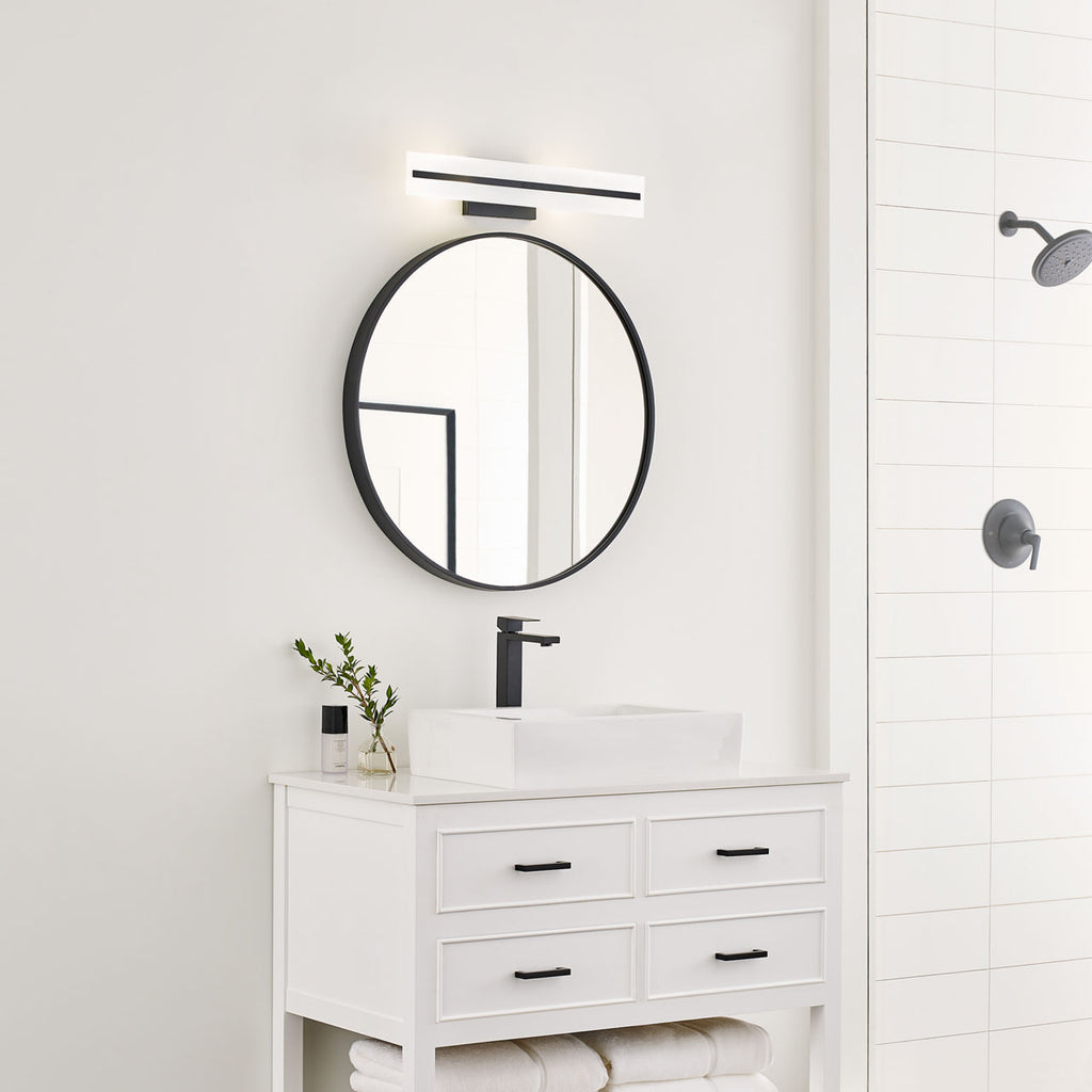 Dex Medium Two Light Wall / Bath Midnight Black
