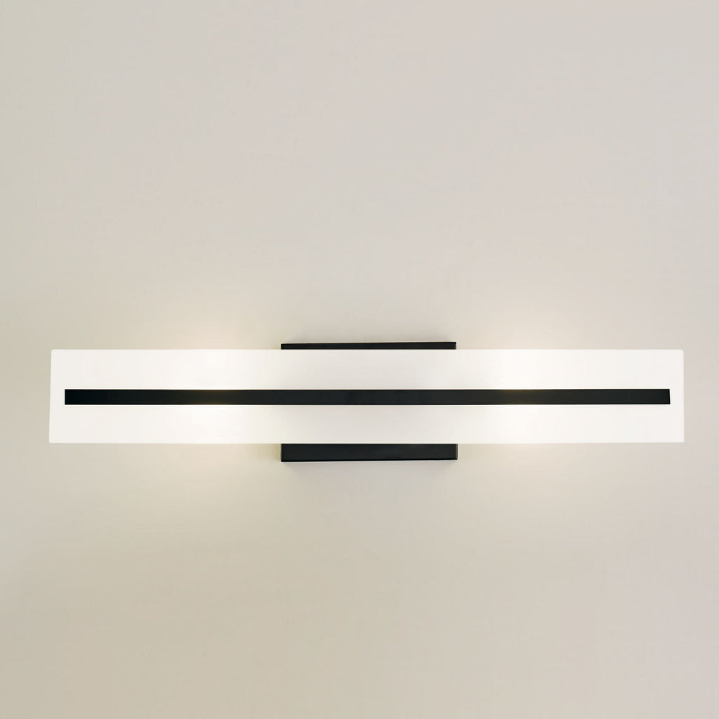 Dex Medium Two Light Wall / Bath Midnight Black