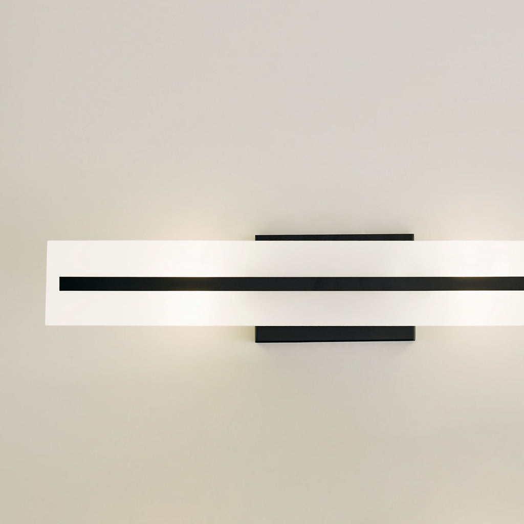 Dex Medium Two Light Wall / Bath Midnight Black