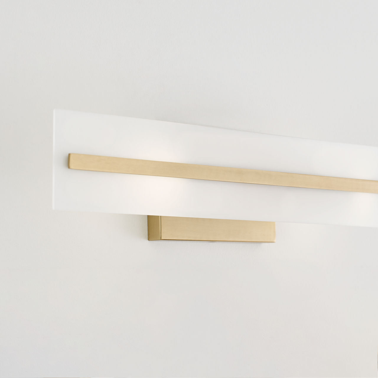 Dex Medium Two Light Wall / Bath Satin Brass