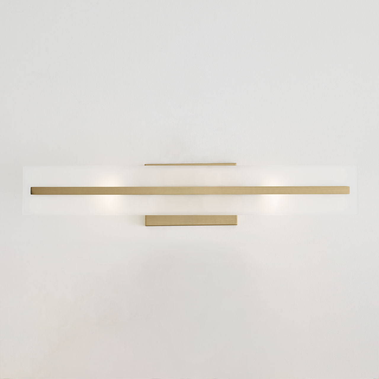 Dex Medium Two Light Wall / Bath Satin Brass