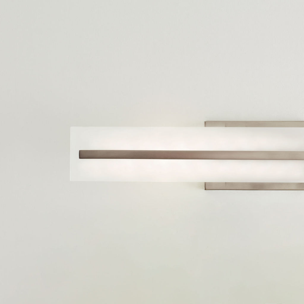 Dex Medium Two Light Wall / Bath Brushed Nickel