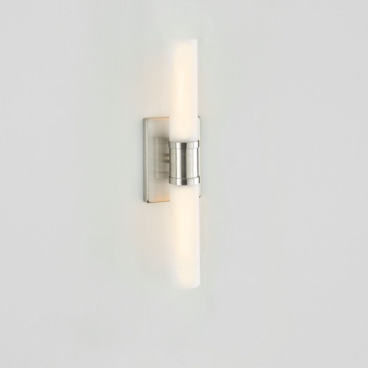 Keaton Medium Two Light Wall / Bath Brushed Nickel