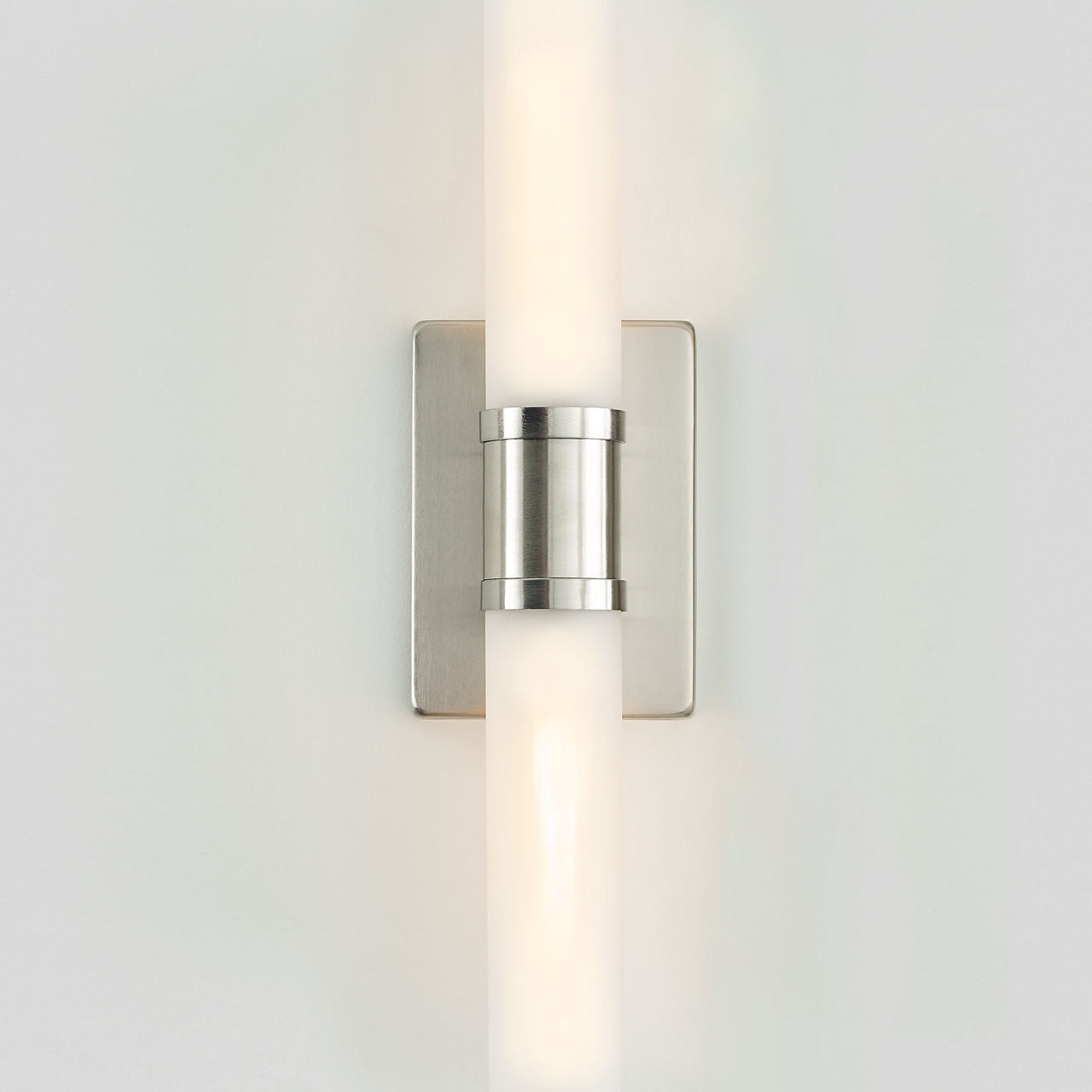 Keaton Medium Two Light Wall / Bath Brushed Nickel