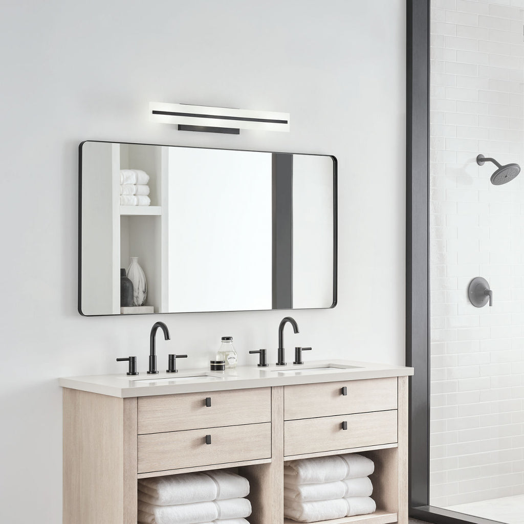 Dex Large Three Light Wall / Bath Midnight Black