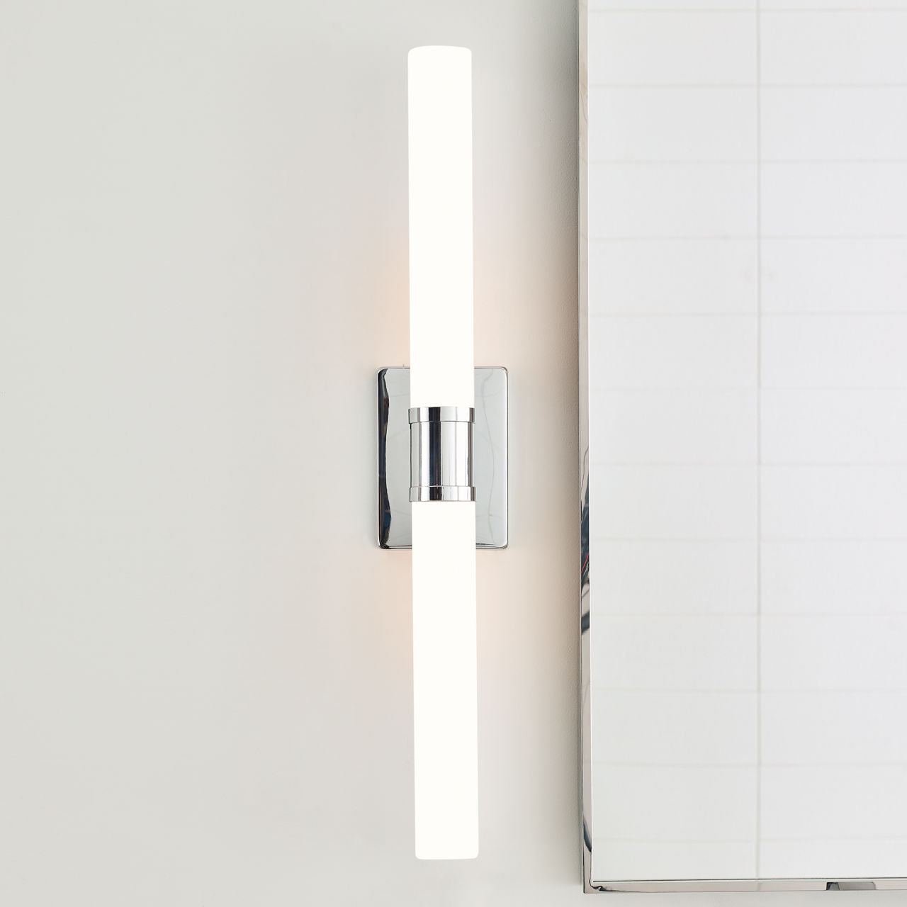 Keaton Large Two Light Wall / Bath Chrome