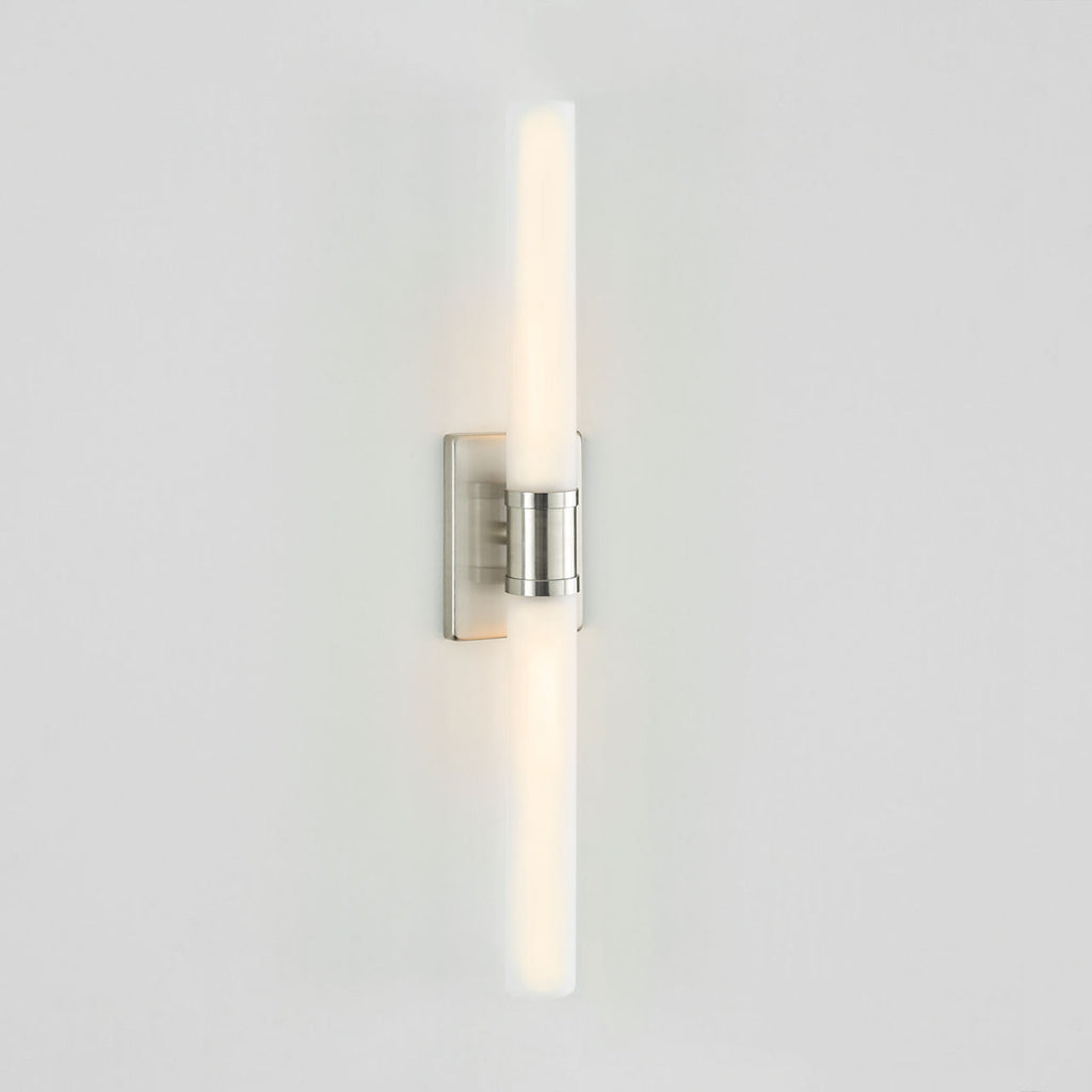 Keaton Large Two Light Wall / Bath Brushed Nickel