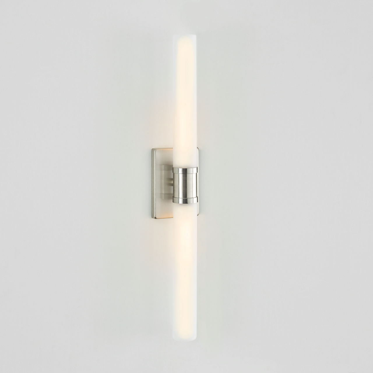 Keaton Large Two Light Wall / Bath Brushed Nickel