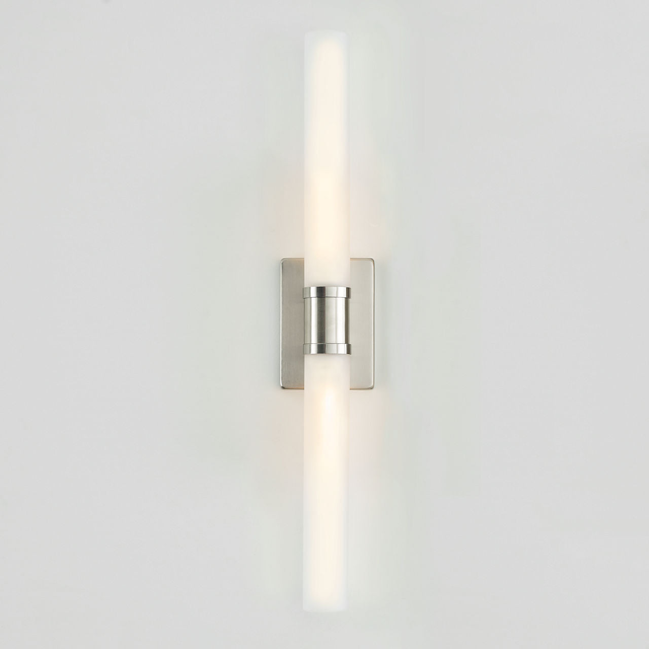 Keaton Large Two Light Wall / Bath Brushed Nickel