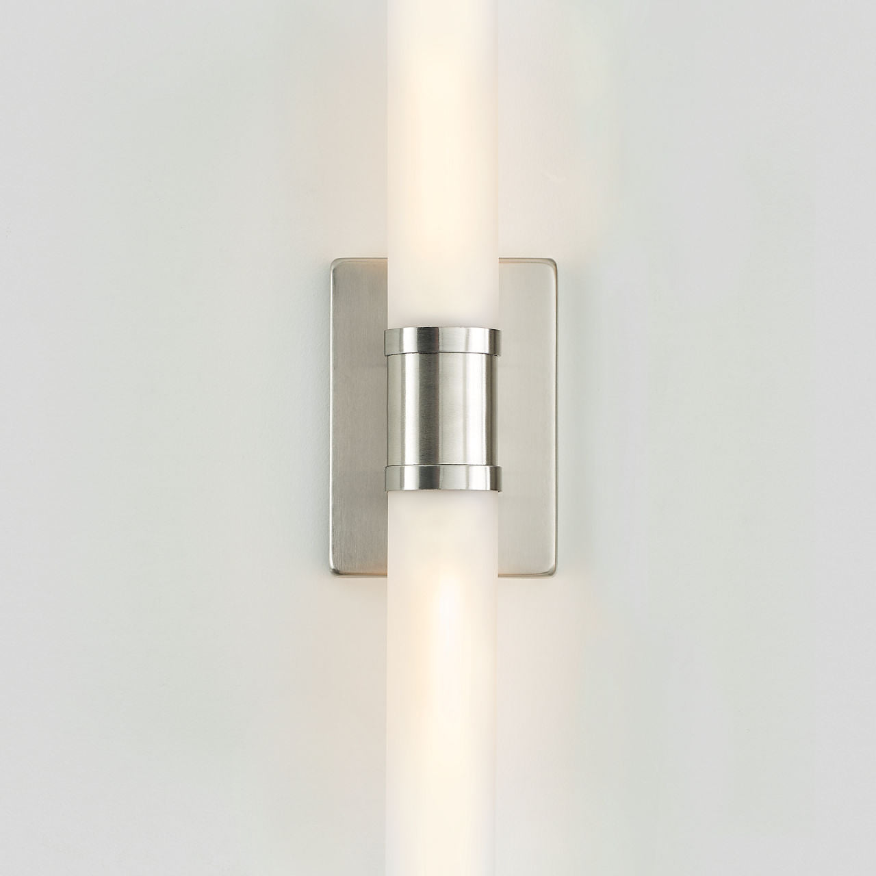 Keaton Large Two Light Wall / Bath Brushed Nickel