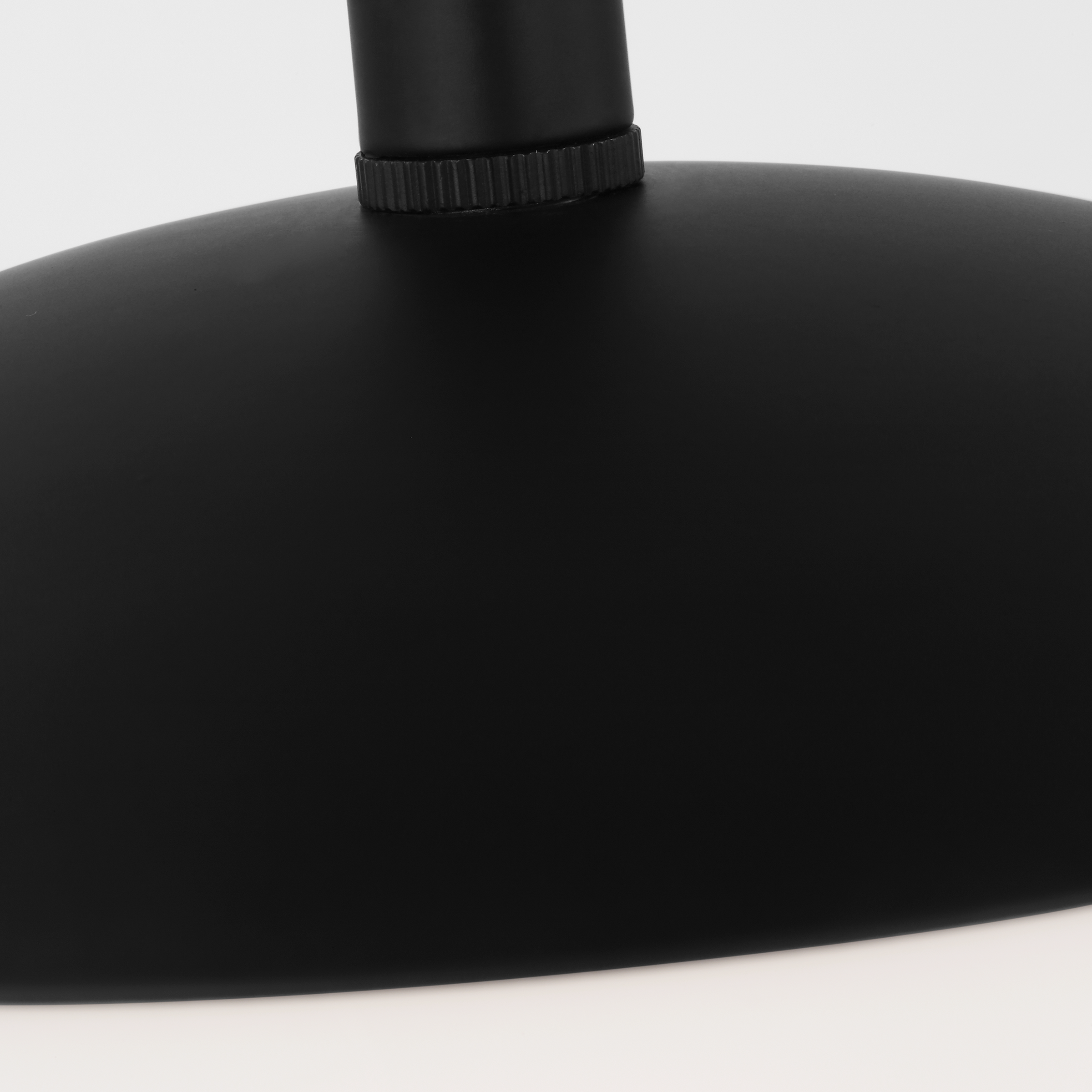 Leo Hanging Globe Large Pendant | Midnight Black | Smooth White Glass Bulb(s) Not Included