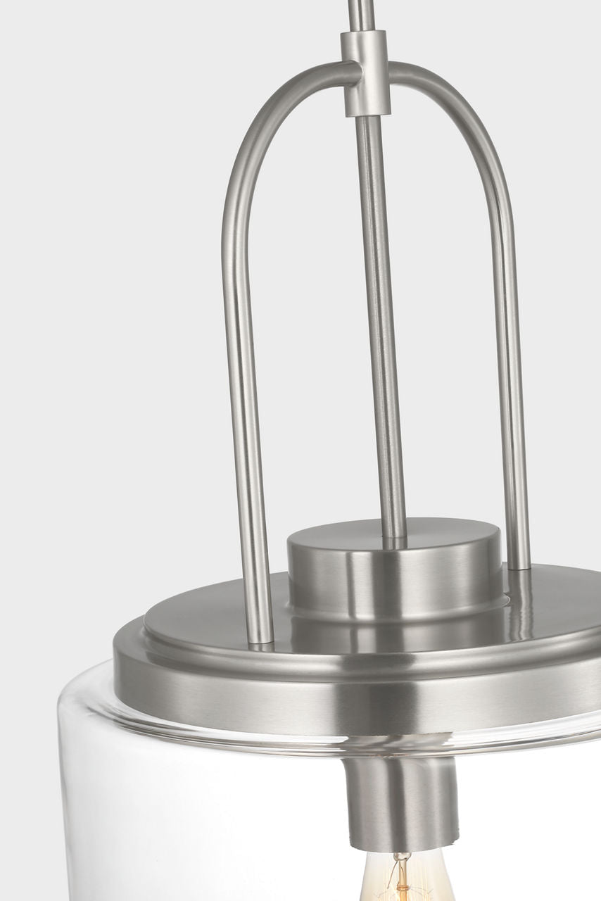 Anders Large Pendant | Brushed Nickel Bulb(s) Not Included