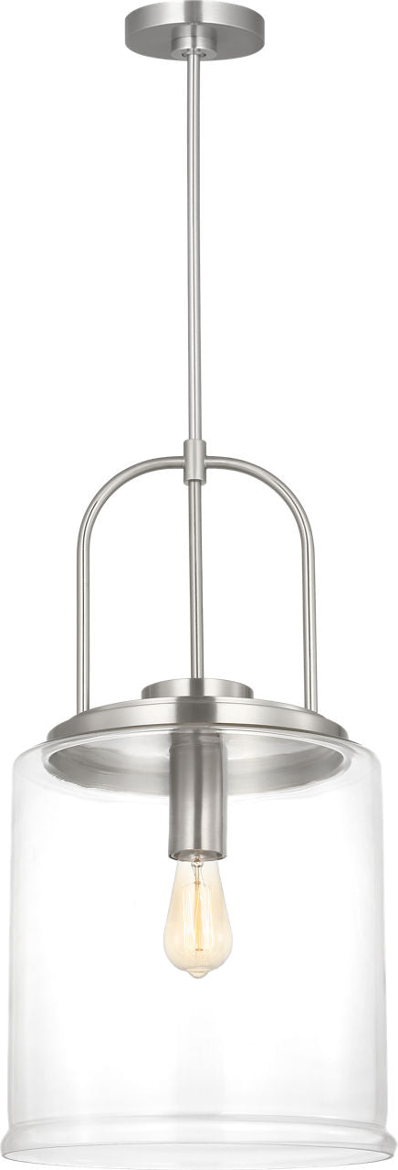 Anders Large Pendant | Brushed Nickel Bulb(s) Not Included
