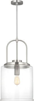 Anders Large Pendant | Brushed Nickel Bulb(s) Not Included