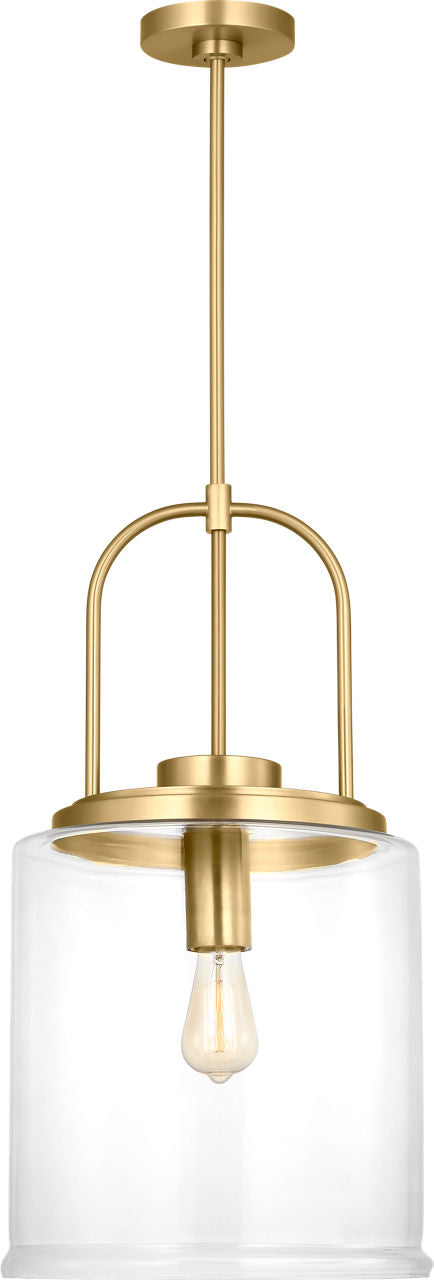 Anders Large Pendant | Satin Brass Bulb(s) Not Included