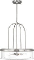 Anders Extra Large Pendant Brushed Nickel