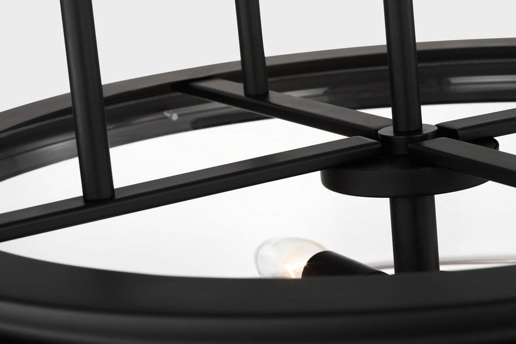 Anders Extra Large Pendant Midnight Black