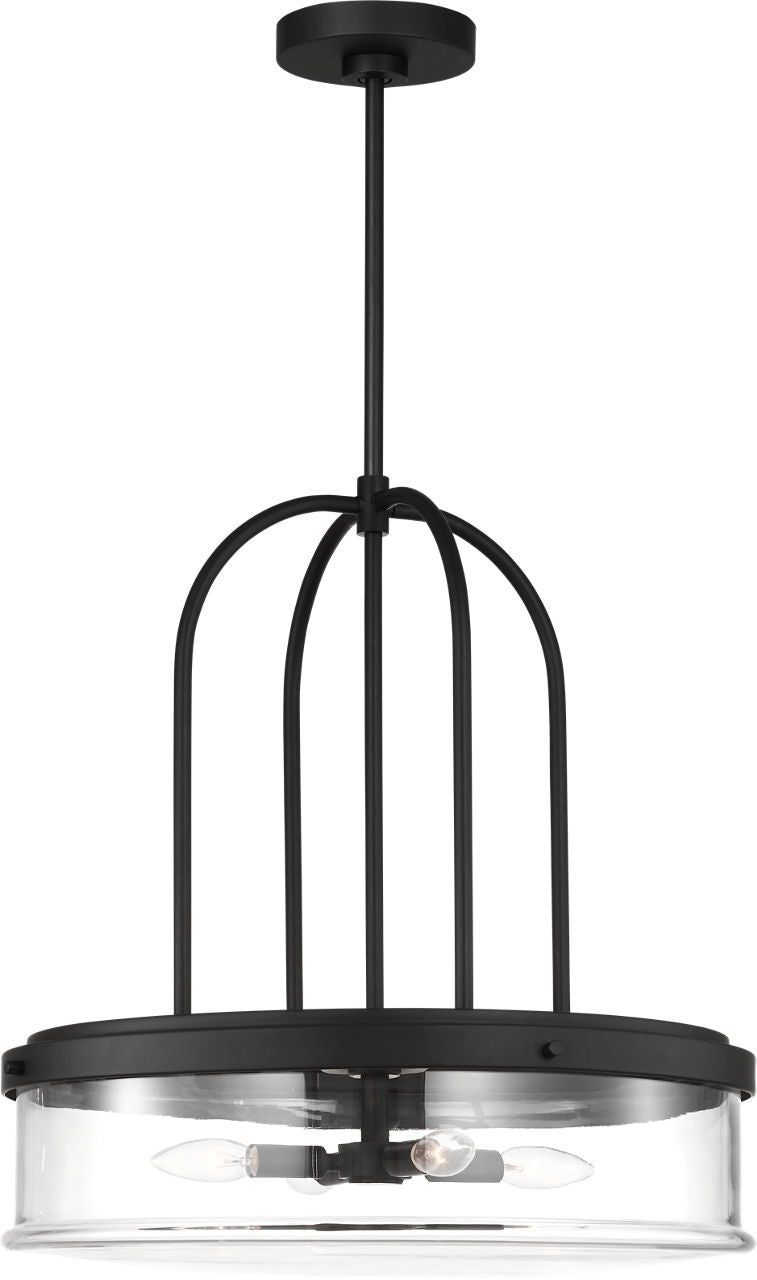 Anders Extra Large Pendant Midnight Black