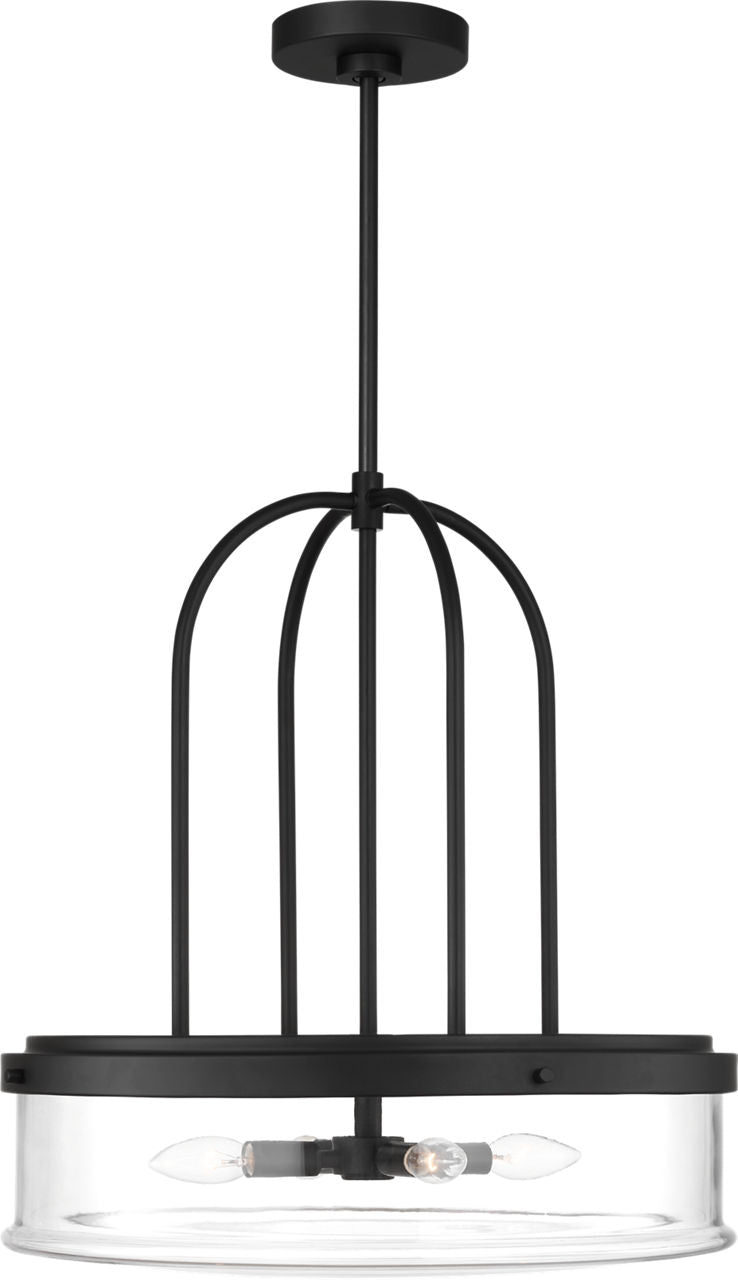 Anders Extra Large Pendant Midnight Black
