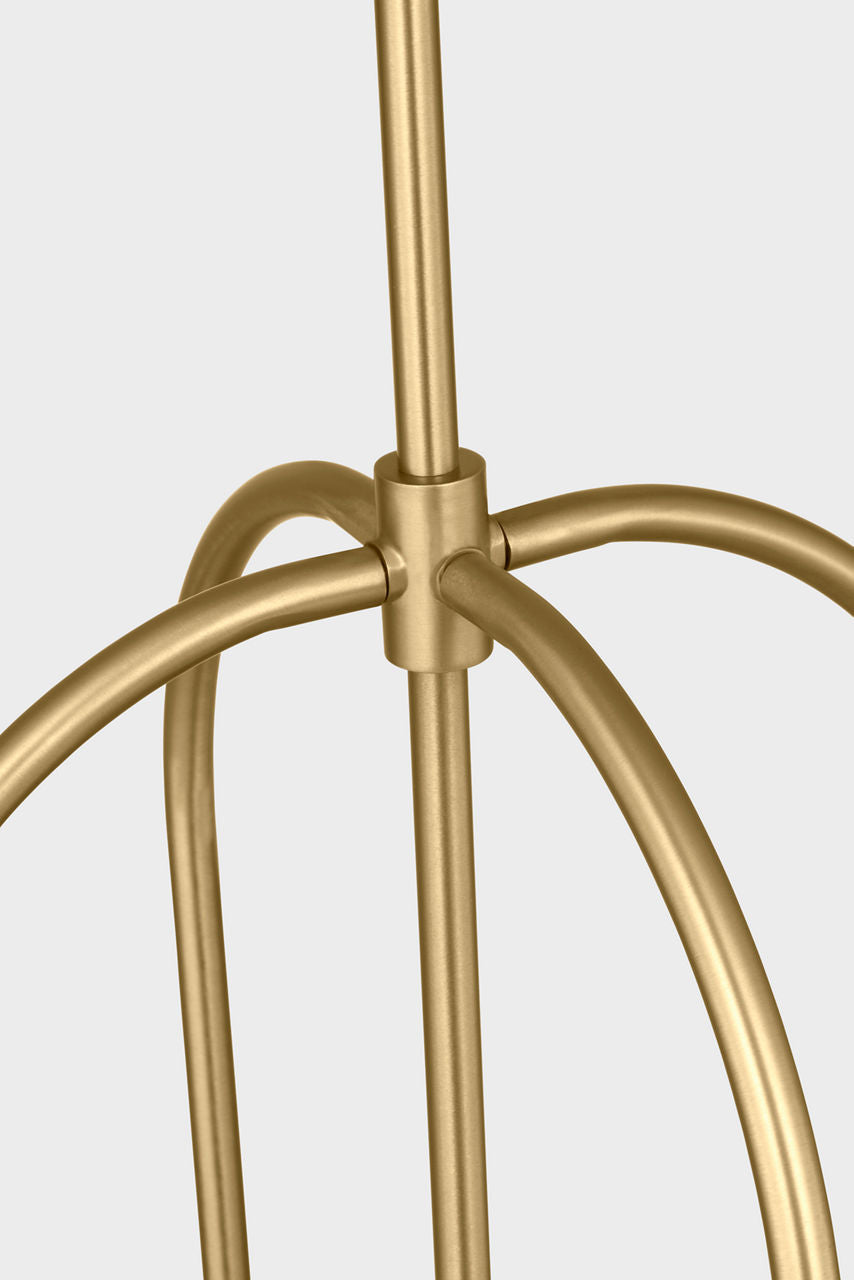 Anders Extra Large Pendant Satin Brass