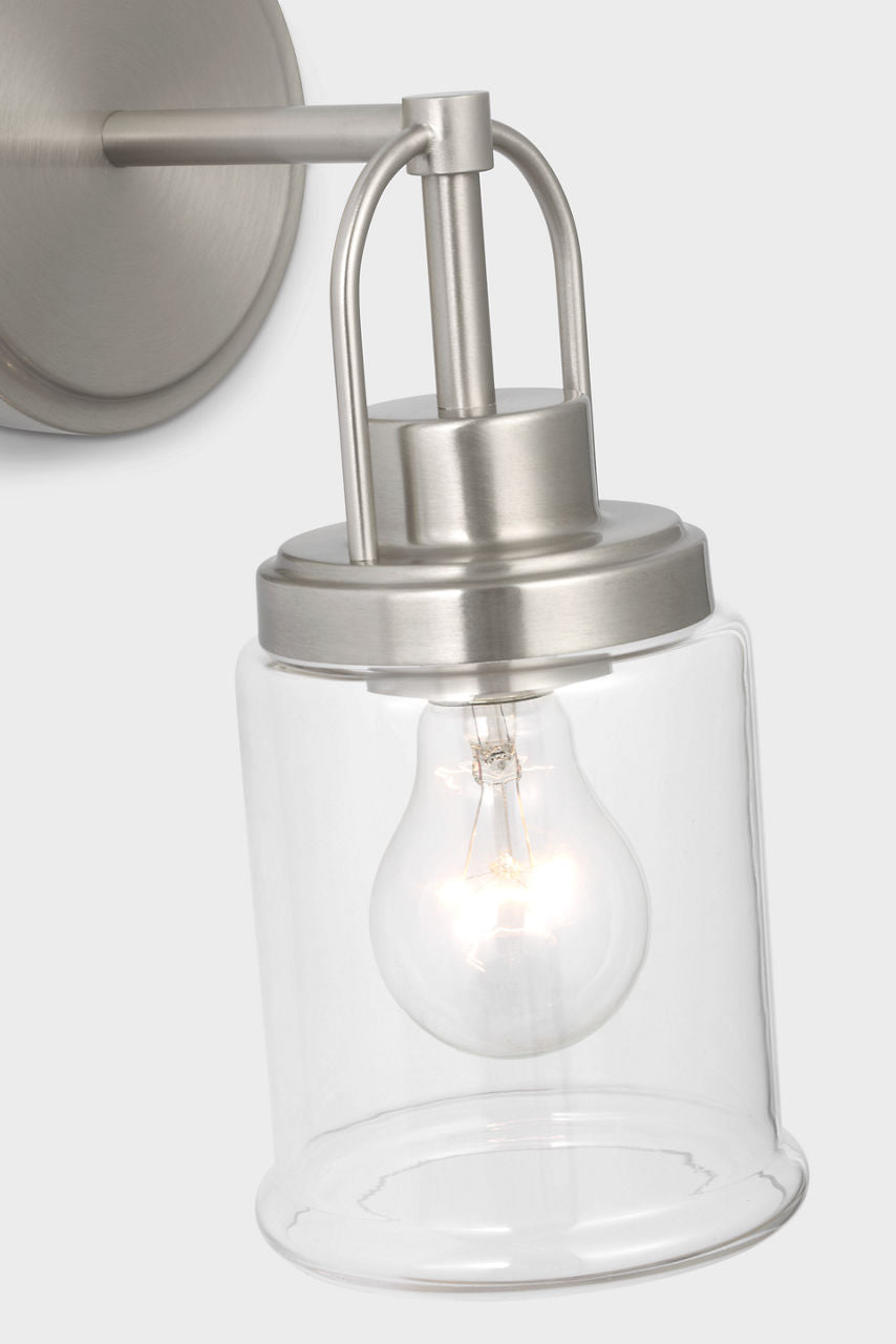 Anders Small Vanity | Brushed Nickel Bulb(s) Not Included